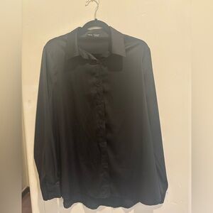 Black Button-Up Shirt